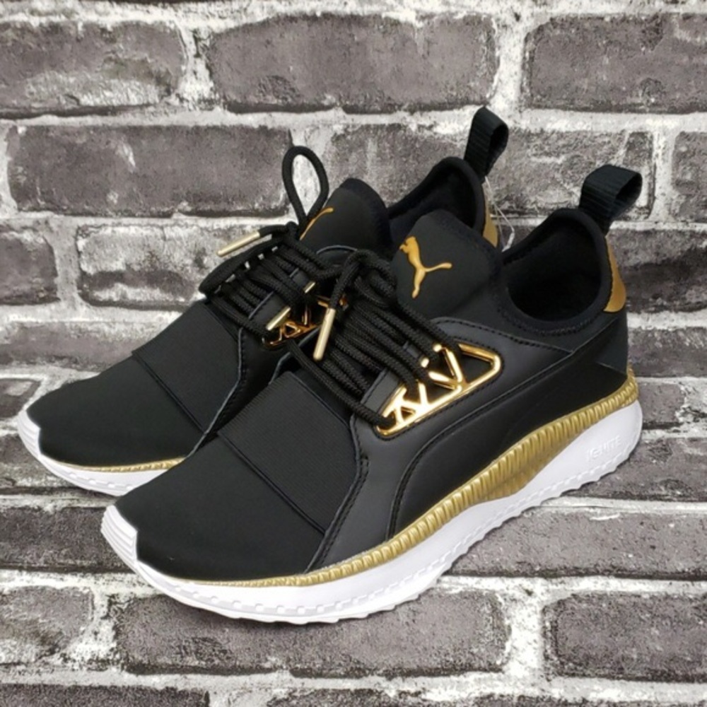 Puma Tsugi black/gold Alex Jewel Women sneakers